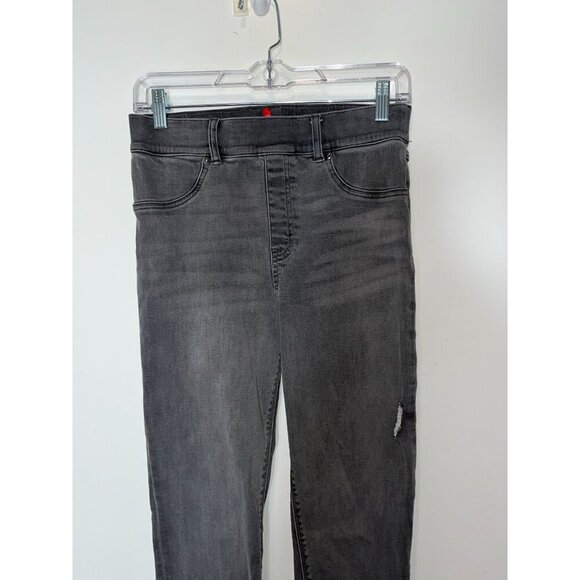 SPANX Charchoa High risel Distressed Frayed Hem Skinny Women's Jeans Size M - Picture 3 of 11